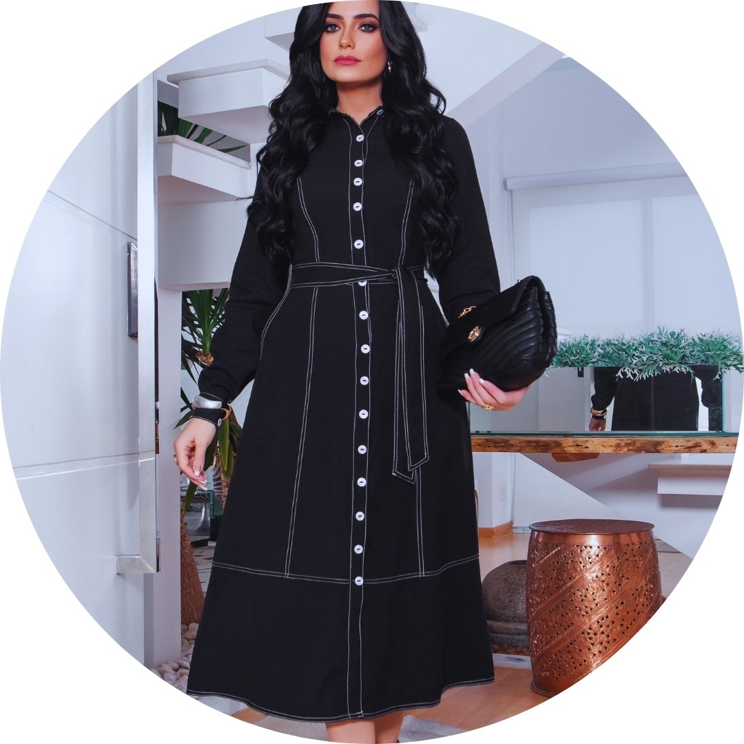 vestido alfaiataria completo